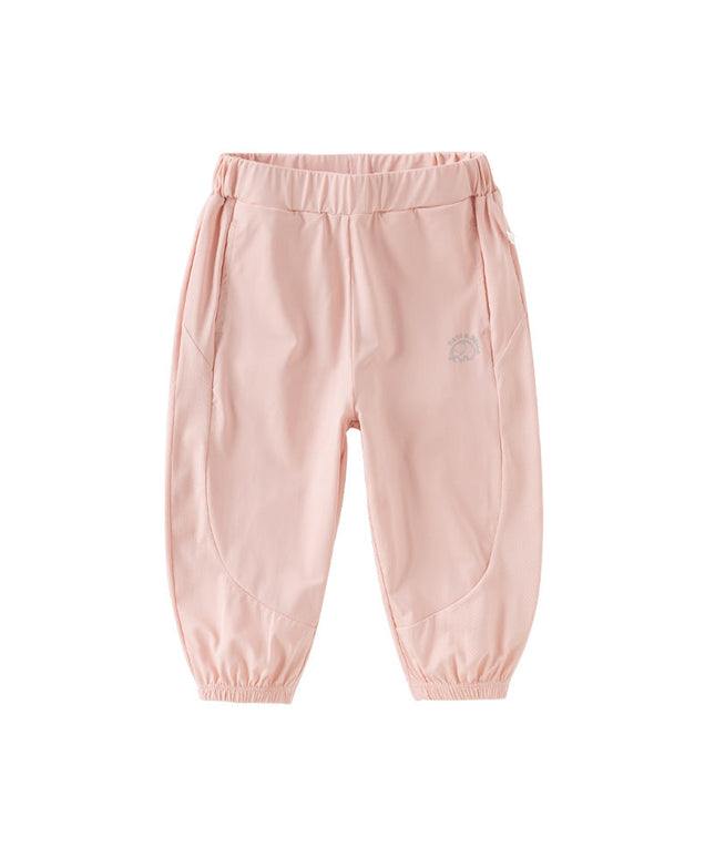 Toddler Girls/Boys Summer Outdoor UV-protection Loose Drawstring Pants