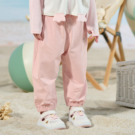 Toddler Girls/Boys Summer Outdoor UV-protection Loose Drawstring Pants