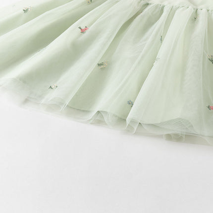 Girls Summer Mint Green Fashion Dress