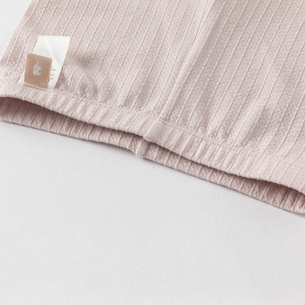 Toddler Girls Summer White/Pink Slim Breathable Leggings