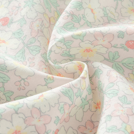 Baby Girls Summer Green Print Chinese-style Soft Rompers