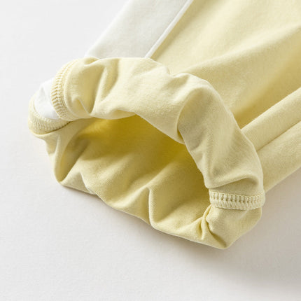 Toddler Girls Summer Breathable Cotton Drawstring Caual Pants