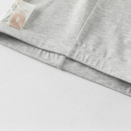 Toddler Girls Summer Light Grey Stretchable Slim Leggings
