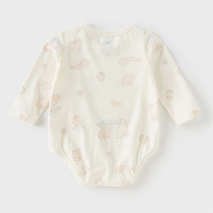 Baby Girls/Boys Cotton Print One-Pieces Rompers