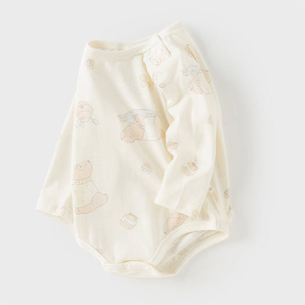 Baby Girls/Boys Cotton Print One-Pieces Rompers