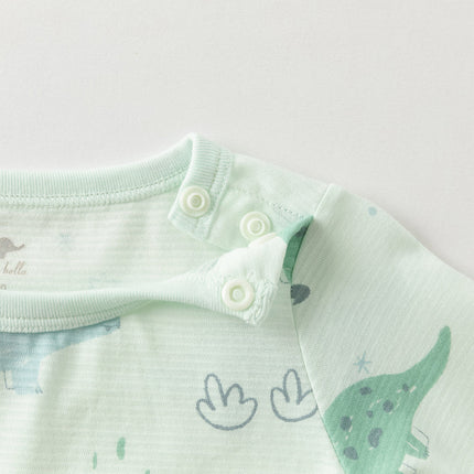 Baby Girls/Boys Cotton Print One-Pieces Rompers