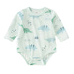 Blue Dinosaur Print