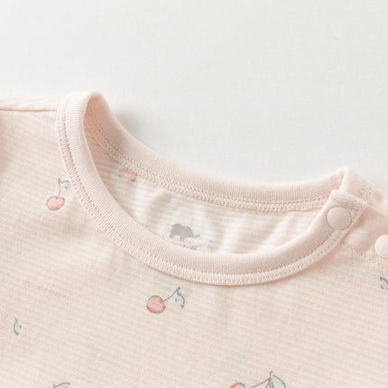 Baby Girls/Boys Cotton Print One-Pieces Rompers