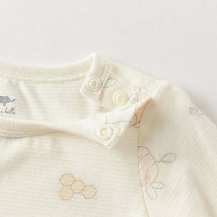 Baby Girls/Boys Cotton Print One-Pieces Rompers