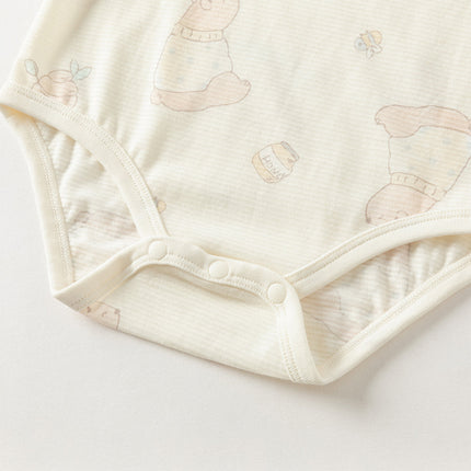 Baby Girls/Boys Cotton Print One-Pieces Rompers