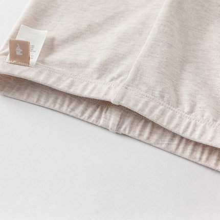Toddler Girls Summer Cute Beige/Grey Slim Leggings