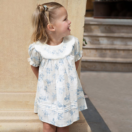 Toddler Girls Summer Cotton Fresh Floral Princess Dress