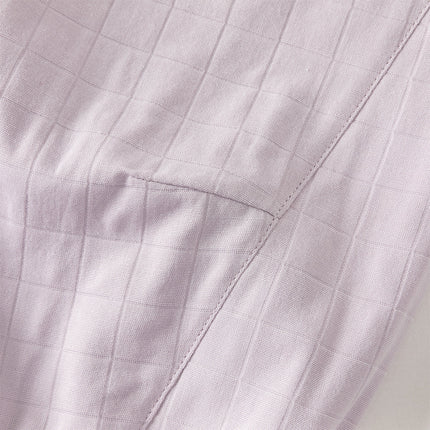 Toddler Girls Summer Purple/Green Adjustable-waistband Loose Jogger Pants