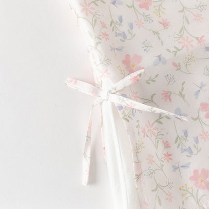 Toddler Girls Summer Floral Print Turtle Elegant Chinese-style Party Dress