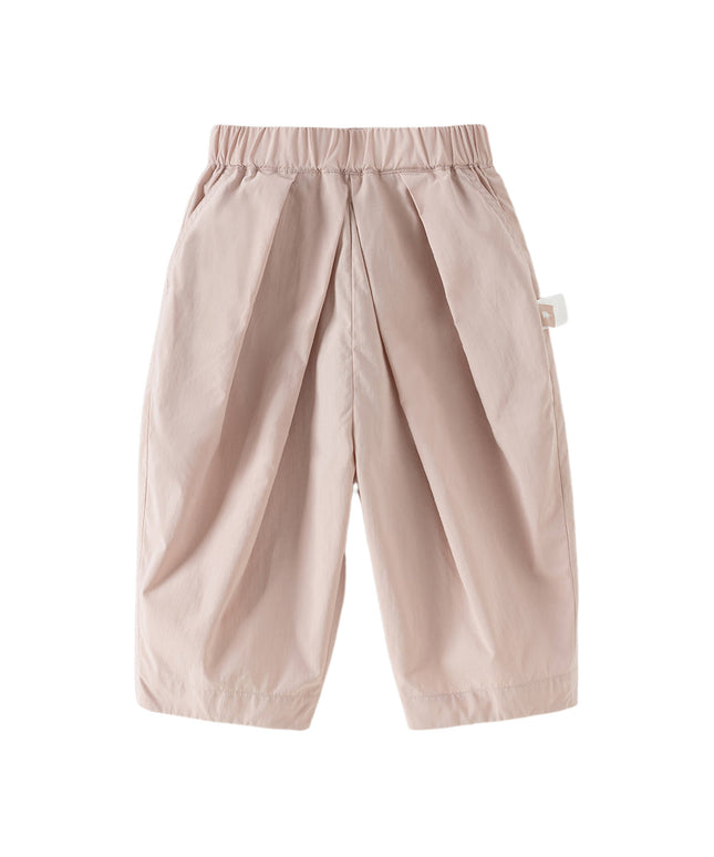 Toddler Girls/Boys Summer Multi-color Straight-leg Wide Versatile Pants