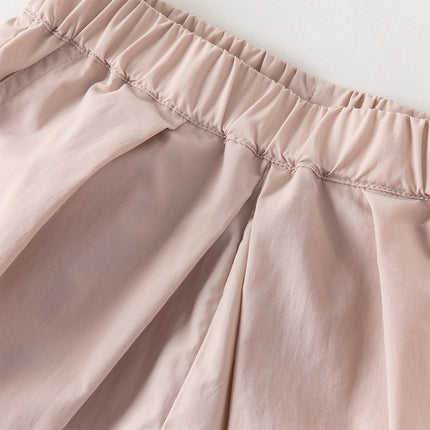 Toddler Girls/Boys Summer Multi-color Straight-leg Wide Versatile Pants