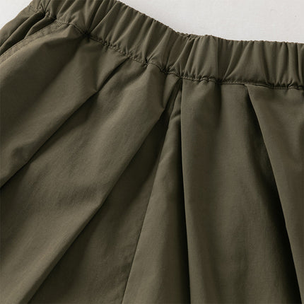 Toddler Girls/Boys Summer Multi-color Straight-leg Wide Versatile Pants
