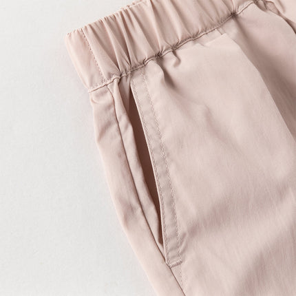 Toddler Girls/Boys Summer Multi-color Straight-leg Wide Versatile Pants