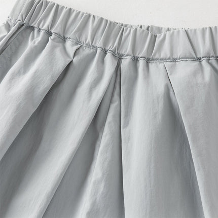 Toddler Girls/Boys Summer Multi-color Straight-leg Wide Versatile Pants
