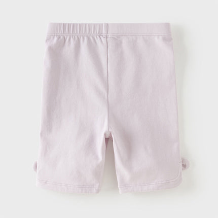Toddler Girls Summer Multi-color Cute Embroidery Comfortable Straight-leg Pants