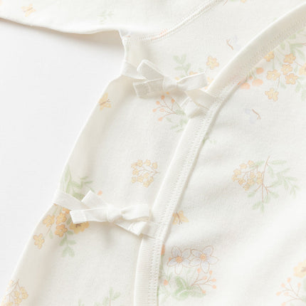 Newborn/Baby Girls/Boys Playful Multi-print Indoor Breathable Cotton Rompers
