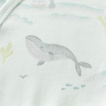 Newborn/Baby Girls/Boys Playful Multi-print Indoor Breathable Cotton Rompers