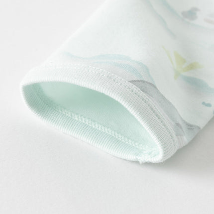 Newborn/Baby Girls/Boys Playful Multi-print Indoor Breathable Cotton Rompers