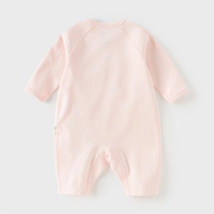 Newborn/Baby Girls/Boys Playful Multi-print Indoor Breathable Cotton Rompers