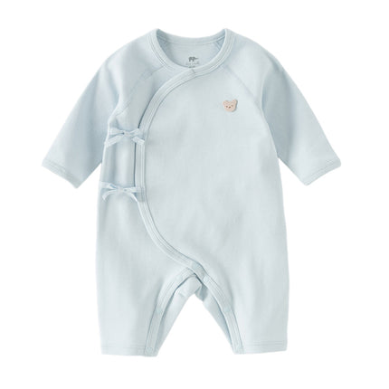 Newborn/Baby Girls/Boys Playful Multi-print Indoor Breathable Cotton Rompers
