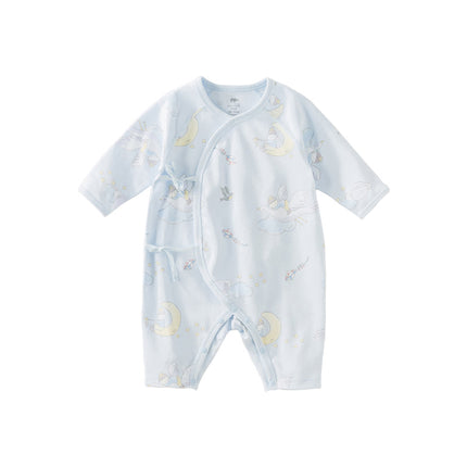 Newborn/Baby Girls/Boys Playful Multi-print Indoor Breathable Cotton Rompers