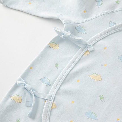 Newborn/Baby Girls/Boys Playful Multi-print Indoor Breathable Cotton Rompers