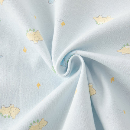 Newborn/Baby Girls/Boys Playful Multi-print Indoor Breathable Cotton Rompers