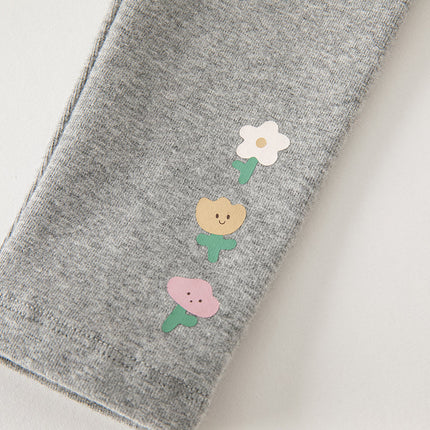 Toddler Girls Cotton Casual Outdoor Leggings Pants