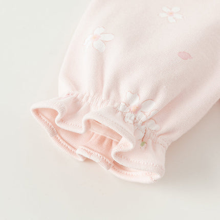 Baby Girl Newborn Casual Cotton Floral Romper Jumpsuit
