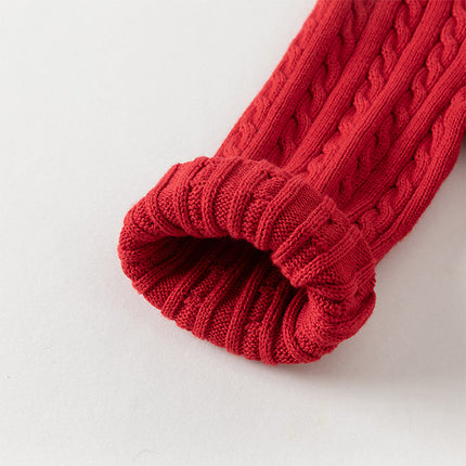 Kids Girls Preppy Knit Sweater-style Cardigans