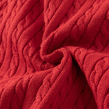 Kids Girls Preppy Knit Sweater-style Cardigans