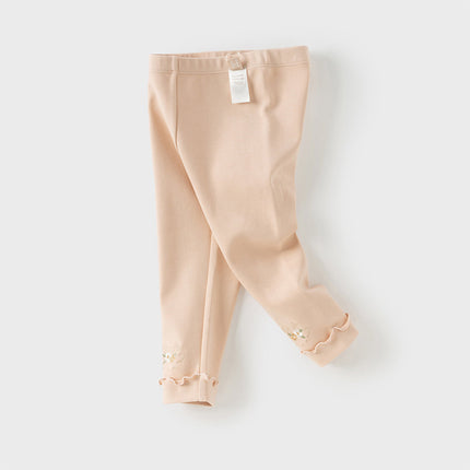 Toddler Girls Cotton Antibacterial Anti-mite Leggings Pants
