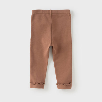 Toddler Girls Cotton Antibacterial Anti-mite Leggings Pants