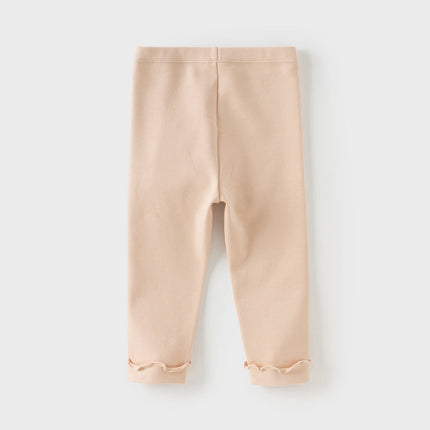 Toddler Girls Cotton Antibacterial Anti-mite Leggings Pants