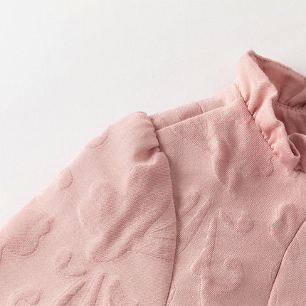 Toddler Girls Noble Pink A-line Princess Mesh Dress