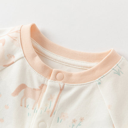 Baby Girls/Boys Cotton Indoor Leisure Romper
