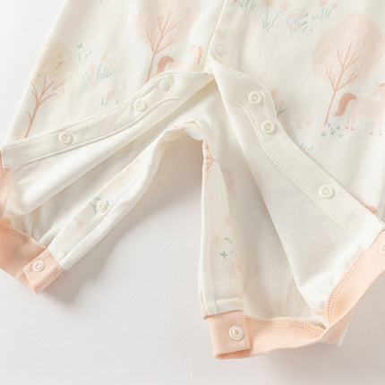 Baby Girls/Boys Cotton Indoor Leisure Romper
