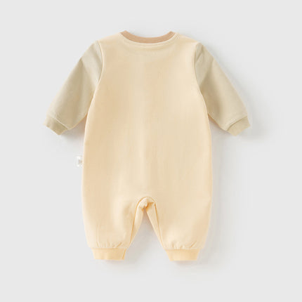 Baby Girls/Boys Cotton Indoor One-piece Crawling Suit Romper