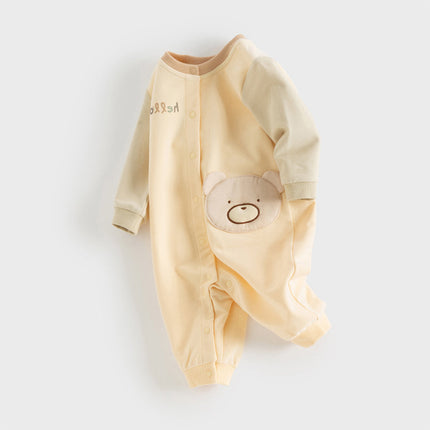 Baby Girls/Boys Cotton Indoor One-piece Crawling Suit Romper