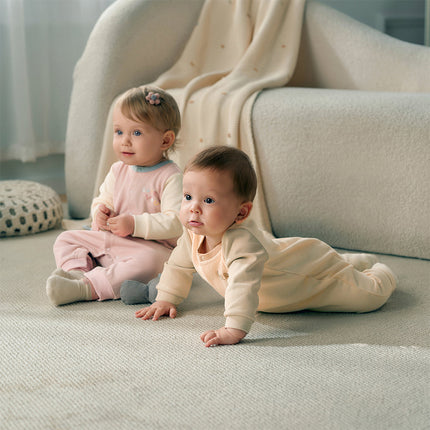 Baby Girls/Boys Cotton Indoor One-piece Crawling Suit Romper