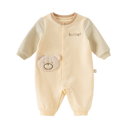 Baby Girls/Boys Cotton Indoor One-piece Crawling Suit Romper