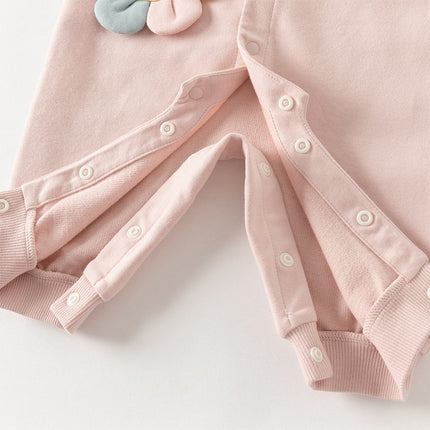 Baby Girls/Boys Cotton Indoor One-piece Crawling Suit Romper