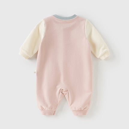 Baby Girls/Boys Cotton Indoor One-piece Crawling Suit Romper