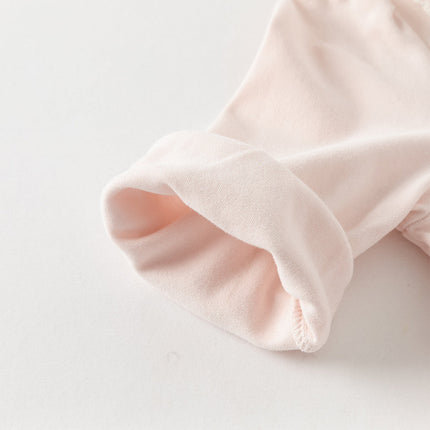 Baby Girls Cotton Light Pink Sweet Romper