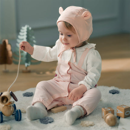 Baby Girls Cotton Pink Bodysuits Romper Crawling Suit